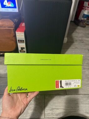 Sam Edelman 8.5 WC DK Milla Brown Leather Boots